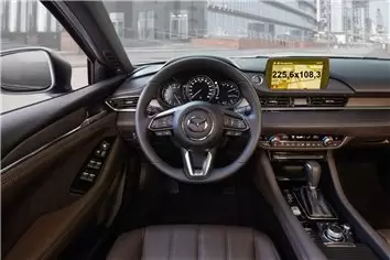 Mazda 6 2012 - Present Multimedia 8" Vetro Protettivo HD trasparente di navigazione Protezione