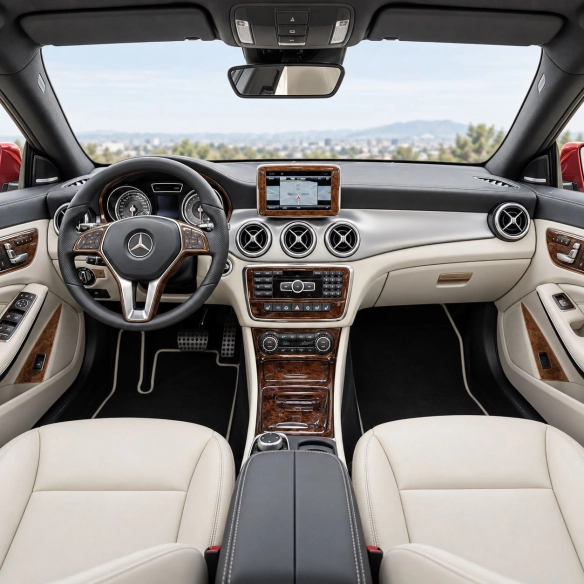 Mercedes-Benz GLA-Class 2014-2020 kit rivestimento cruscotto e interni 3D 46 pezzi
