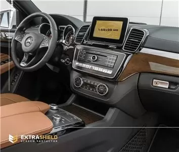 Mercedes-Benz GLC (X253/C253) 2019 - Present Multimedia 10,3" Vetro Protettivo HD trasparente di navigazione Protezione