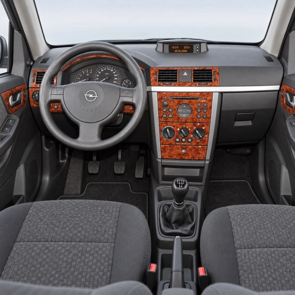 Opel Meriva 2003-2007 kit rivestimento cruscotto e interni 3D 17 pezzi