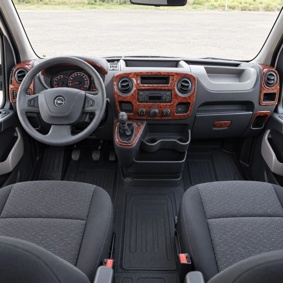 Opel Movano 2010-in poi kit rivestimento cruscotto e interni 3D 23 pezzi