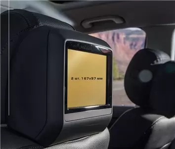 Mercedes-Benz GLS (X166) 2015 - 2019 Multimedia 8,4" Vetro Protettivo HD trasparente di navigazione Protezione