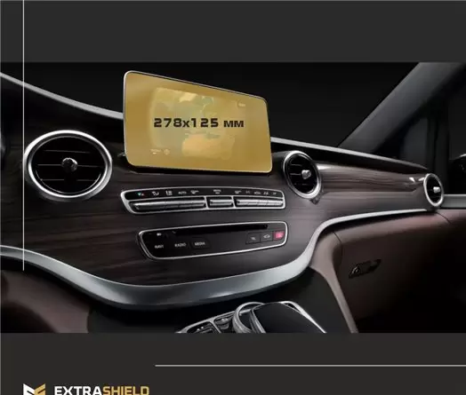 Mercedes-Benz SL-Class 2022 - Present Full color LCD monitor 11.9" Touch Screen Vetro Protettivo HD trasparente di navigazione P