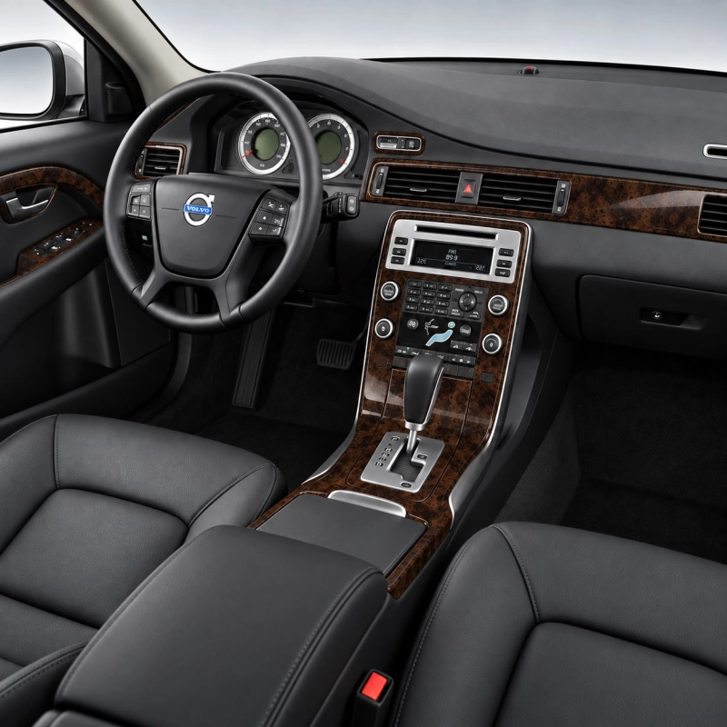 Volvo XC70-S80-V70 2008-2016 2008-2016 kit rivestimento cruscotto e interni 3D 34 pezzi