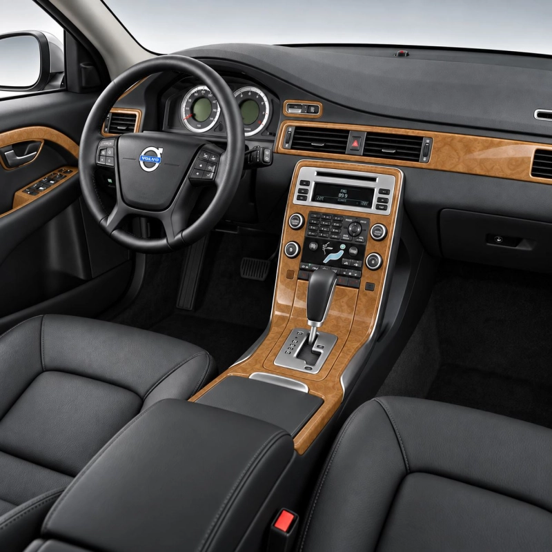 Volvo XC70-S80-V70 2008-2016 2008-2016 kit rivestimento cruscotto e interni 3D 34 pezzi