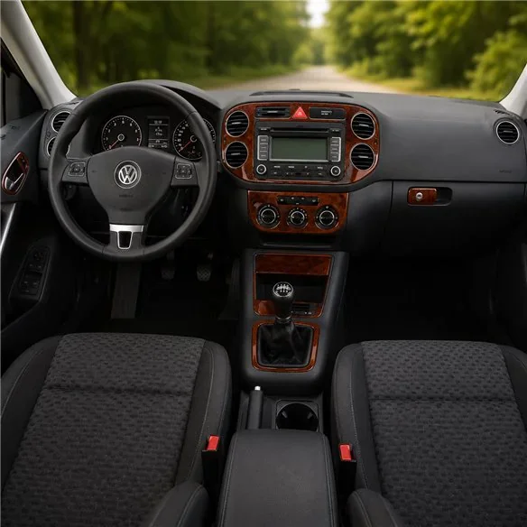 Volkswagen Tiguan 2009-2009 set completo, cambio manuale AC kit cruscotto 3D