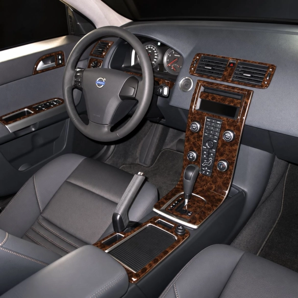 Volvo C70 2006-2010 set completo; cambio automatico kit rivestimento cruscotto e interni 3D