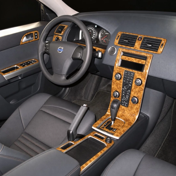 Volvo C70 2006-2010 set completo; cambio automatico kit rivestimento cruscotto e interni 3D