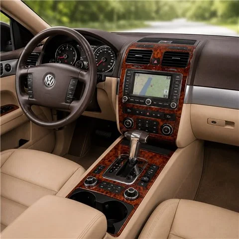 Volkswagen Touareg 2004+ set completo, con navigazione kit cruscotto 3D