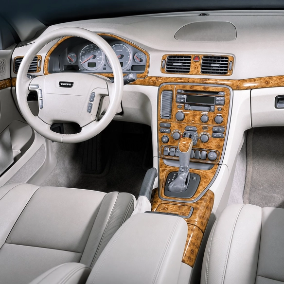 Volvo S80 2004-2006 set completo; con CD kit rivestimento cruscotto e interni 3D