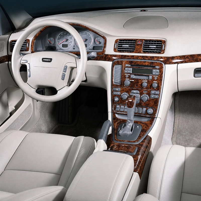 Volvo S80 2004-2006 set completo; con CD kit rivestimento cruscotto e interni 3D