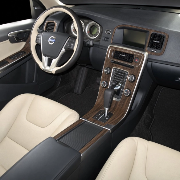 Volvo S 60 V60 2010-2018 kit rivestimento cruscotto e interni 3D 21 pezzi