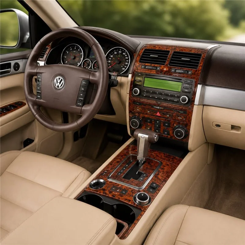 Volkswagen Touareg 2004+ set completo, senza navigazione kit cruscotto 3D