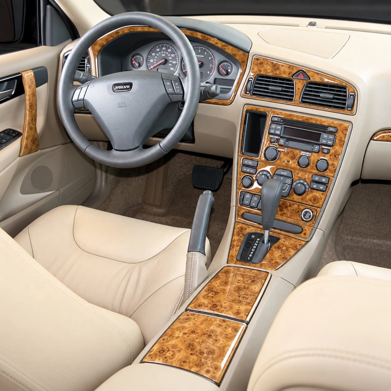 Volvo Cross Country 2001-2004 Basic Set; con CD Player; OEM Compliance kit rivestimento cruscotto e interni 3D