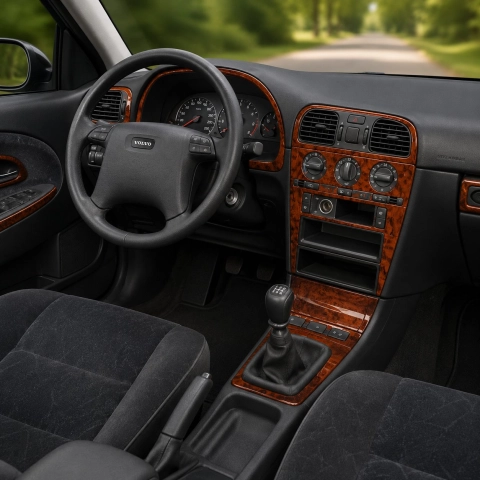 Volvo V40 2002-in poi set completo kit rivestimento cruscotto e interni 3D 26 pezzi