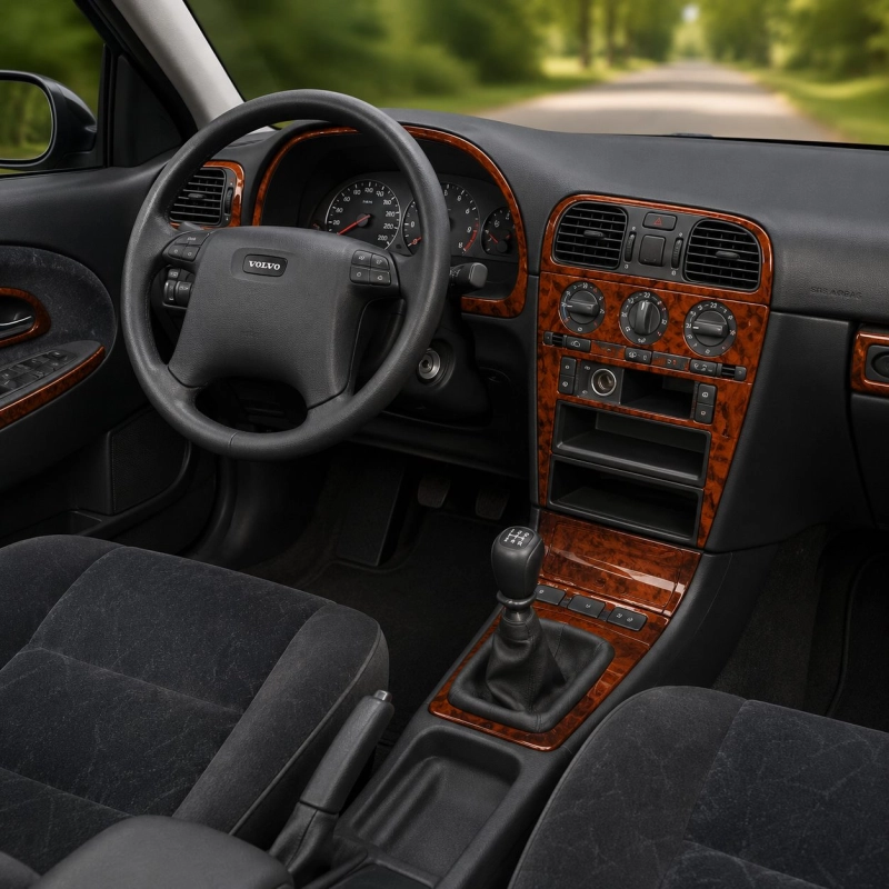 Volvo V40 2002-in poi set completo kit rivestimento cruscotto e interni 3D 26 pezzi