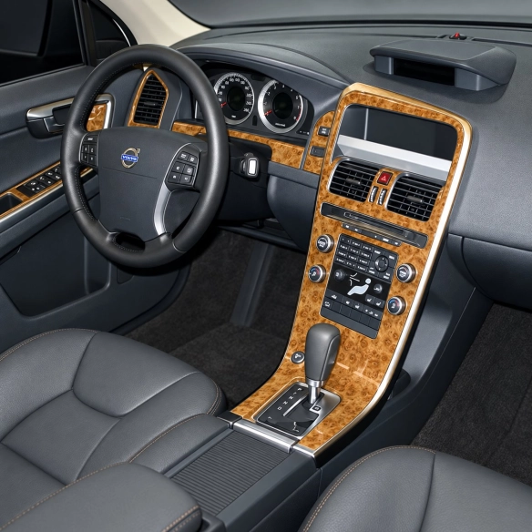 Volvo XC60 2008-2012 kit rivestimento cruscotto e interni 3D 30 pezzi