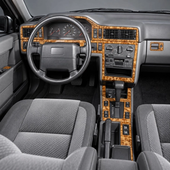 Volvo 850 1991-1993 kit rivestimento cruscotto e interni 3D 19 pezzi