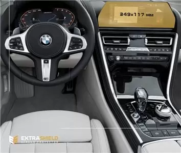 BMW 7 Series (G11/G12) 2019 - Present Mobile office Samsung SM-T230NZ 7" Vetro Protettivo HD trasparente di navigazione Protezio