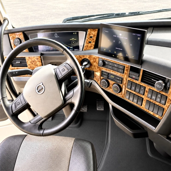 Volvo FH Version 5 2020-in poi kit rivestimento cruscotto e interni 3D 11 pezzi
