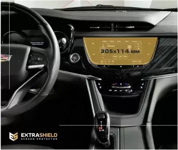 BMW i4 2022 - Present BMW Live Cockpit Plus with curved display BMW Vetro Protettivo HD trasparente di navigazione Protezione