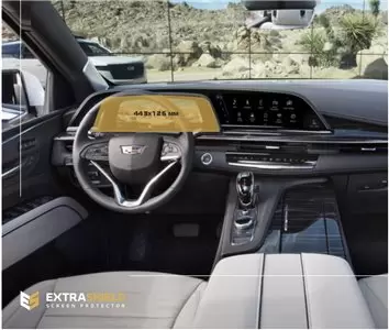 BMW iX 2020 - Present BMW Live Cockpit Plus with curved display BMW Vetro Protettivo HD trasparente di navigazione Protezione