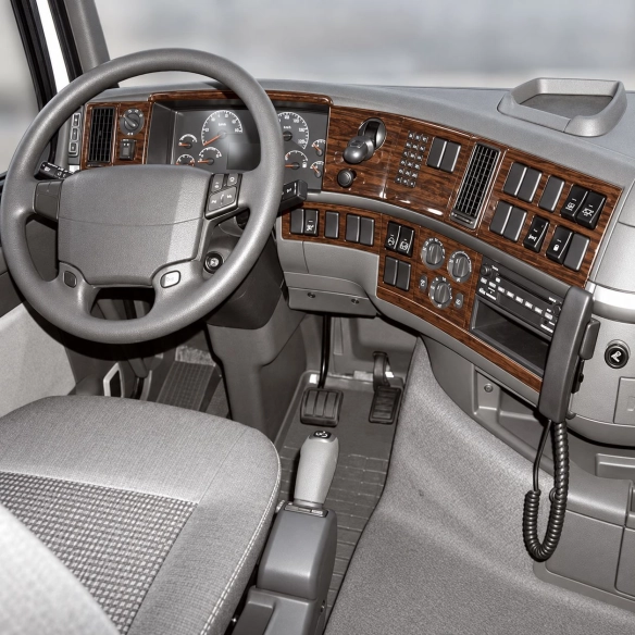Volvo FH12 FH16 FM Vers 2002-2012 kit rivestimento cruscotto e interni 3D 23 pezzi