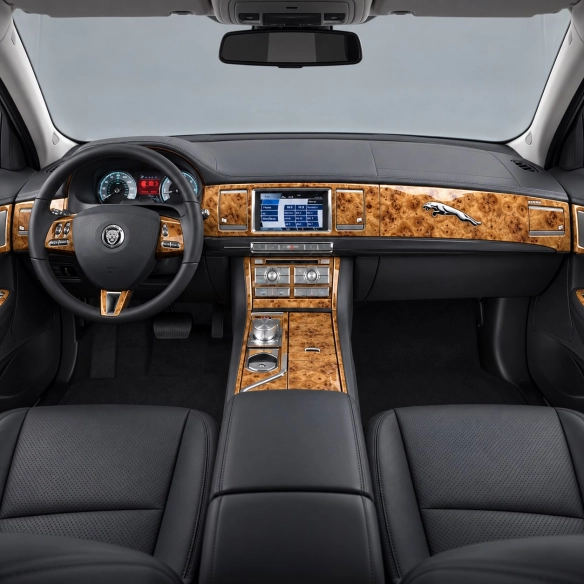 Jaguar XF 2012-in poi set completo kit rivestimento cruscotto e interni 3D