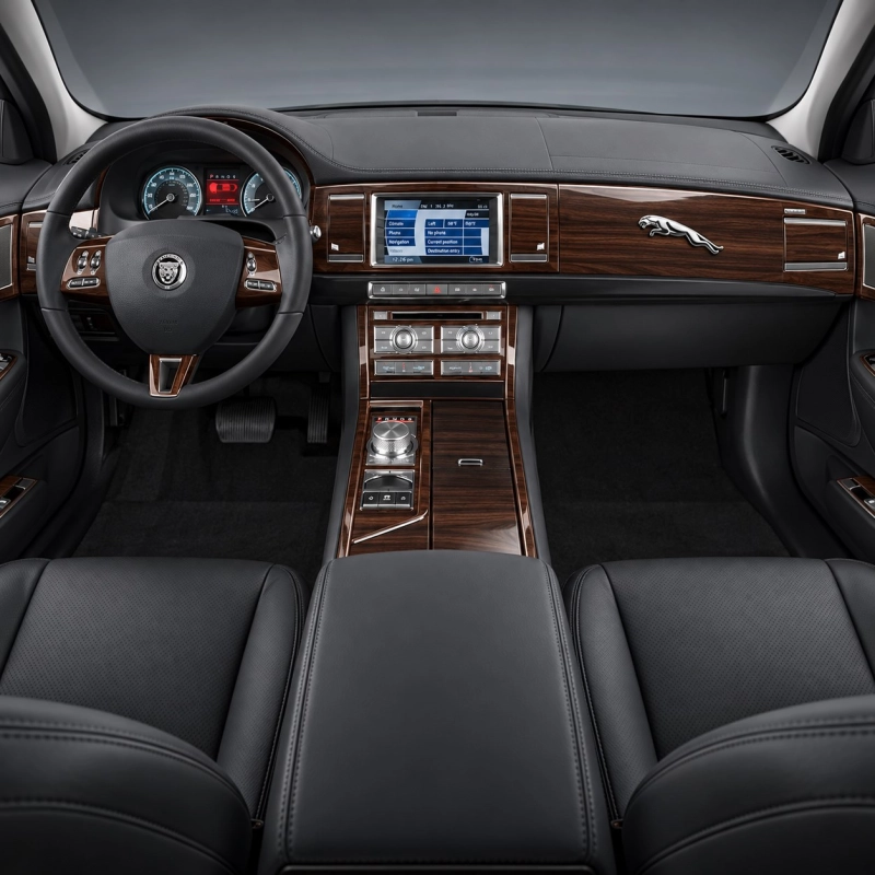 Jaguar XF 2012-in poi set completo kit rivestimento cruscotto e interni 3D