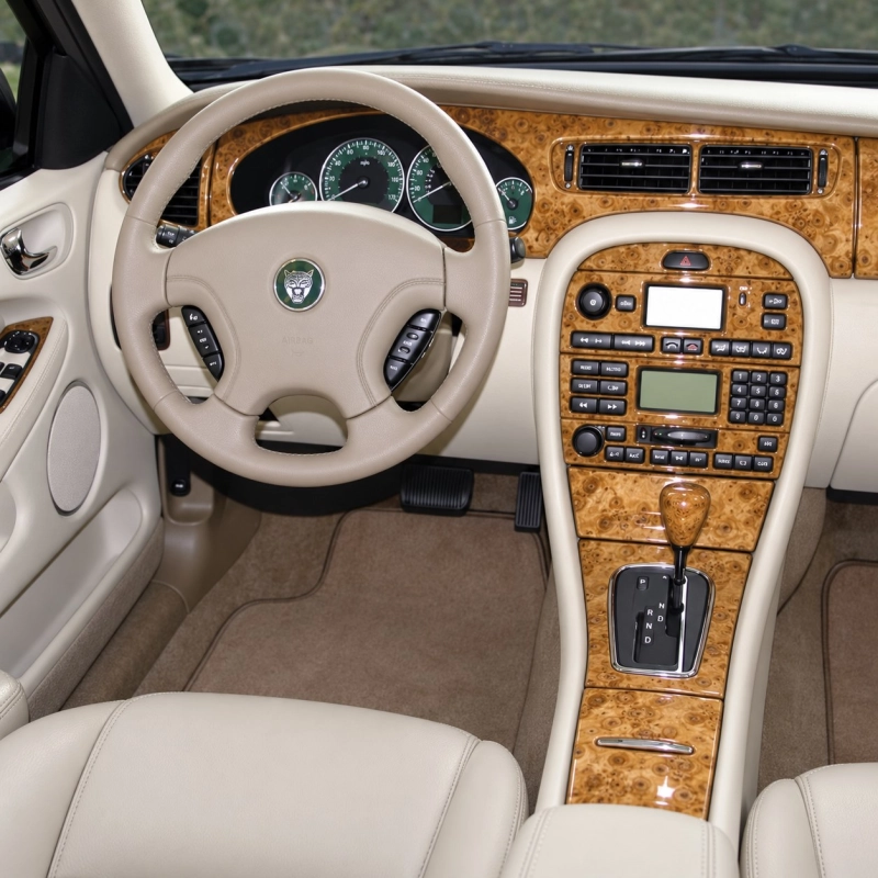 Jaguar S type 2004-in poi set completo; cambio automatico kit rivestimento cruscotto e interni 3D