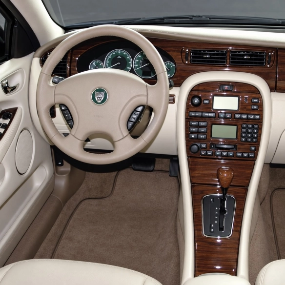 Jaguar S type 2004-in poi set completo; cambio automatico kit rivestimento cruscotto e interni 3D