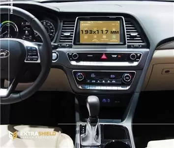 Hyundai Santa Fe 2021 - Present Multimedia 10,25" Vetro Protettivo HD trasparente di navigazione Protezione