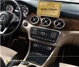 Mercedes-Benz GLA (X156) 2017 - 2020 Multimedia 8" Vetro Protettivo HD trasparente di navigazione Protezione