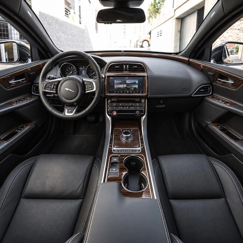 Jaguar XE 2017-2018 set completo kit rivestimento cruscotto e interni 3D 43 pezzi