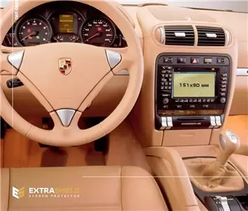 Porsche Cayenne 2010 - 2014 Multimedia 7" Vetro Protettivo HD trasparente di navigazione Protezione