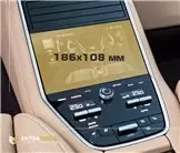 Porsche Panamera II 2017 - Present Rear Climate-Control 10,5" Vetro Protettivo HD trasparente di navigazione Protezione