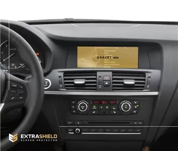 BMW X2 (F39) 2017 - Present Multimedia 8,8" Vetro Protettivo HD trasparente di navigazione Protezione