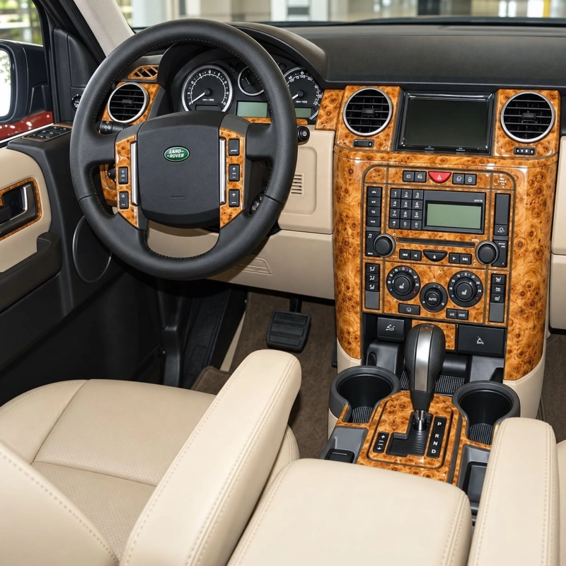 Land Rover Discovery 3 2005-in poi set completo kit rivestimento cruscotto e interni 3D