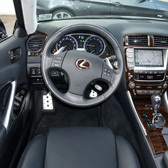 Lexus IS 2009-2013 kit rivestimento cruscotto e interni 3D 35 pezzi