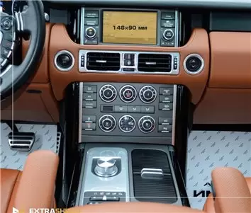 Land Rover RR Sport (L494) 2014 - 2019 Multimedia 8" Vetro Protettivo HD trasparente di navigazione Protezione