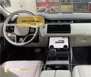 Land Rover RR Velar (L560) 2017 - Present Digital Speedometer Vetro Protettivo HD trasparente di navigazione Protezione