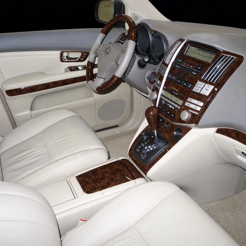 Lexus RX 400H 2006-in poi set completo; cambio automatico; con navigazione kit rivestimento cruscotto e interni 3D