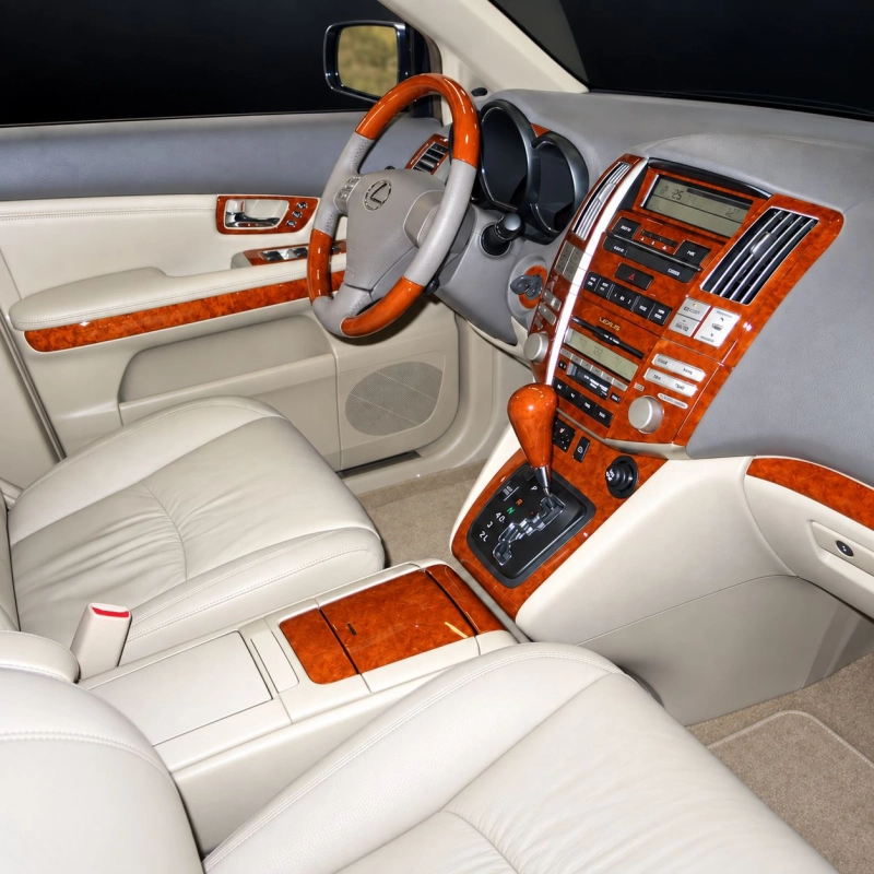 Lexus RX 400H 2006-in poi set completo; cambio automatico; con navigazione kit rivestimento cruscotto e interni 3D