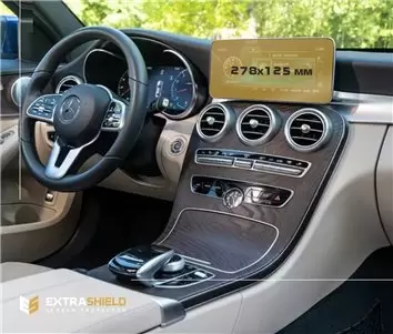 Mercedes-Benz C-class (W205/C205/A205) 2018 - Present Multimedia 10,3" Vetro Protettivo HD trasparente di navigazione Protezione