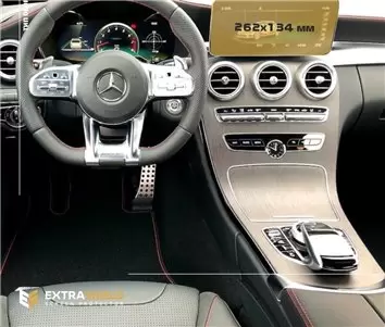 Mercedes-Benz C-class (W205/S205/C205/A205) 2014 - 2018 Multimedia 8" Vetro Protettivo HD trasparente di navigazione Protezione