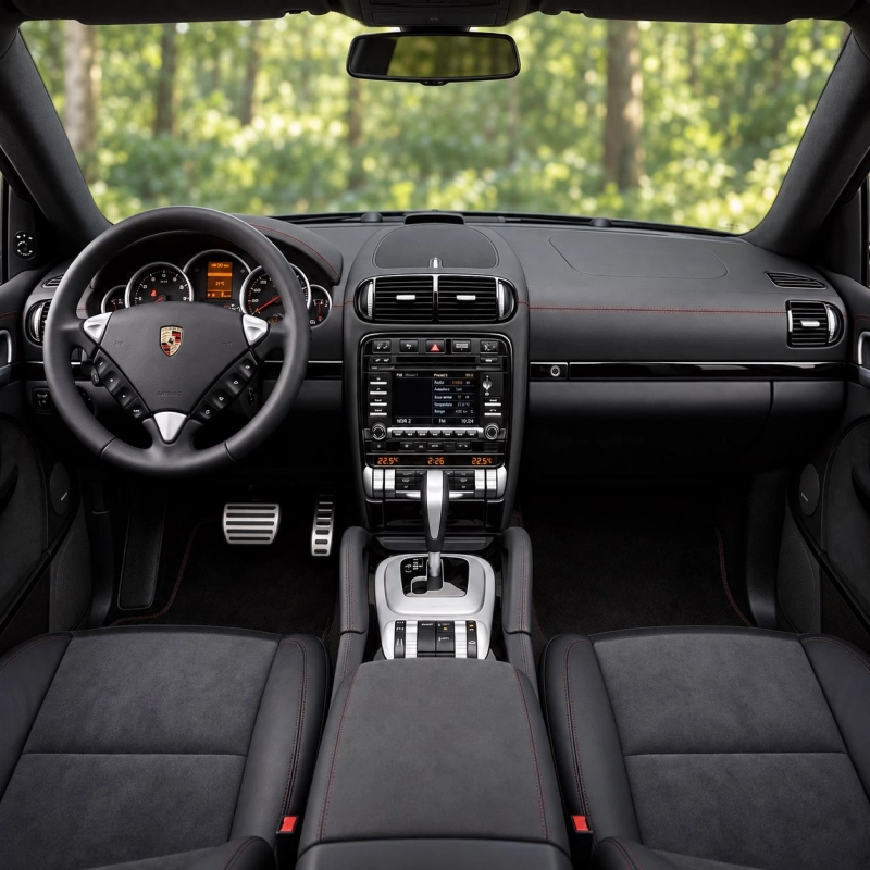 Porsche Cayenne 2003-2010 kit rivestimento cruscotto e interni 3D 87 pezzi