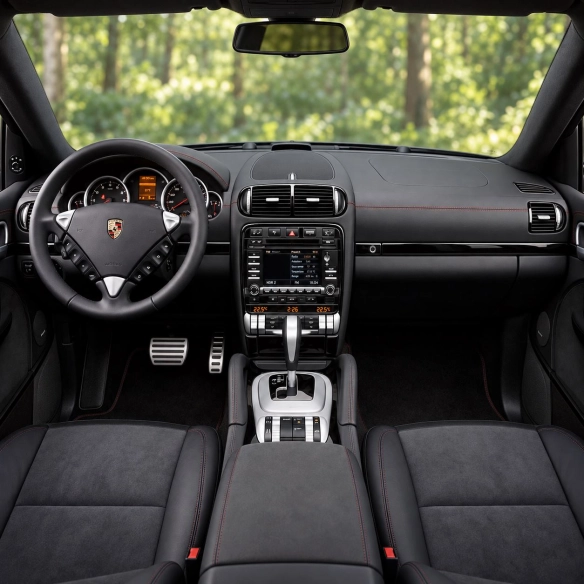 Porsche Cayenne 2003-2010 kit rivestimento cruscotto e interni 3D 87 pezzi