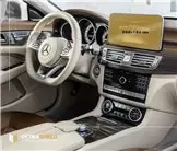 Mercedes-Benz CLS (C218/X218) 2014 - 2017 Multimedia 8" Vetro Protettivo HD trasparente di navigazione Protezione