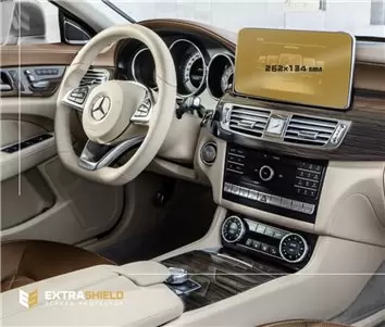 Mercedes-Benz CLS (C218/X218) 2014 - 2017 Multimedia 8" Vetro Protettivo HD trasparente di navigazione Protezione