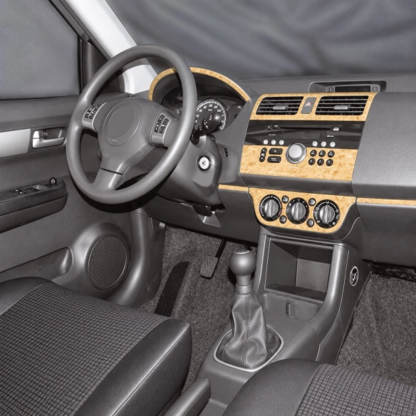 Suzuki Swift Comfort 2005-2010 kit rivestimento cruscotto e interni 3D 10 pezzi